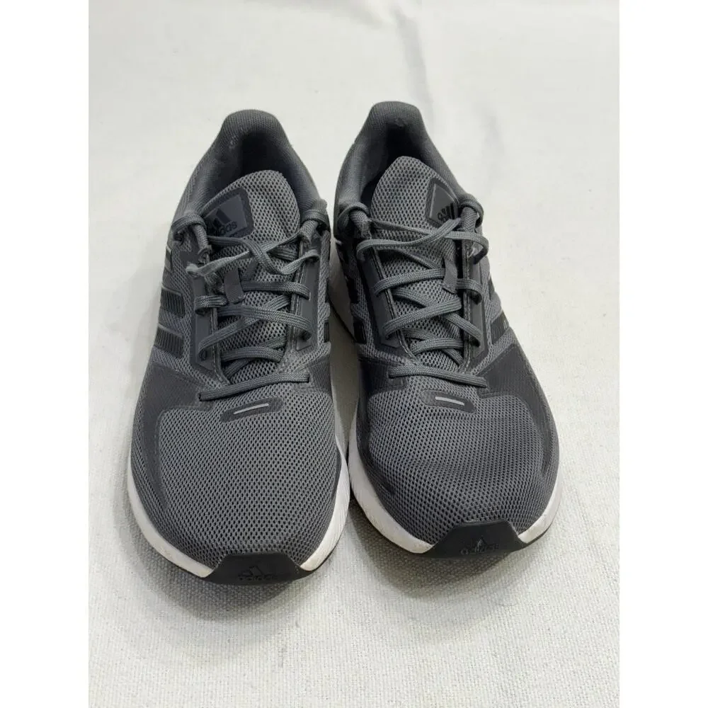 Adidas Men Run Falcon 2.0 FY8741 Gray Running Shoes Sneakers Men's Size 9